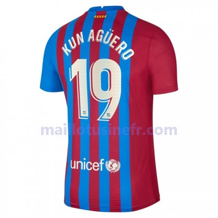 Maillot de Foot FC Barcelone Sergio Agüero 19 Domicile 2021-22 Maillot de Foot FC Barcelone Sergio Agüero 19 Domicile 2021-22